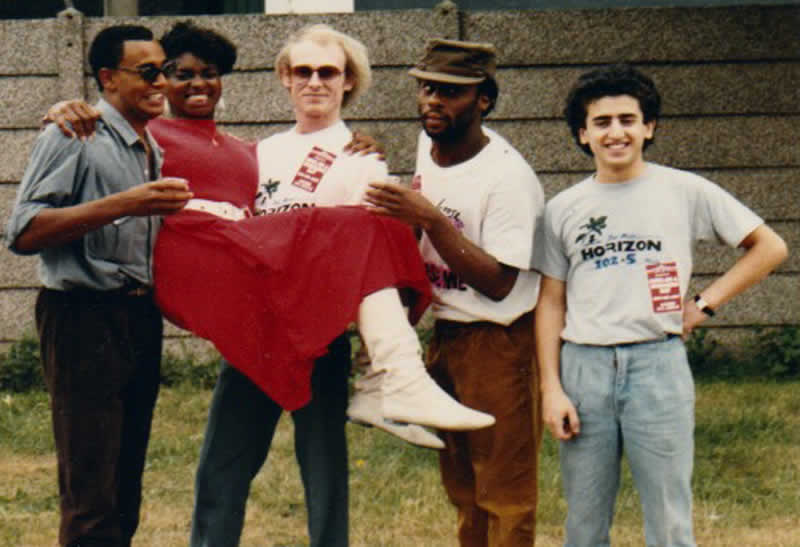 Showstoppers Horizon Radio Big Top Gig King Georges Park Wandsworh 1984 Loose Ends, Bary Jameson and Sammy J