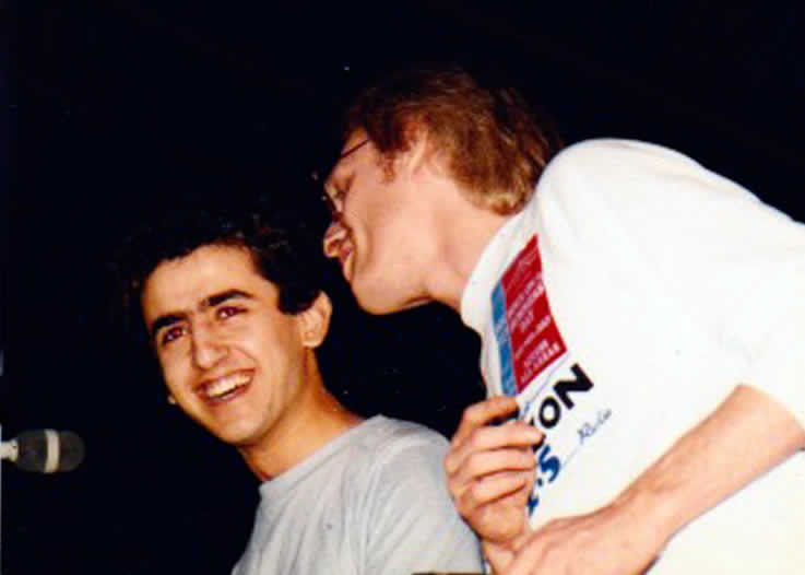 Soul on a Summers Day event at King Georges Park Wandsworth London 1984 Horizon radio DJ's Sammy J and Barry Jameason