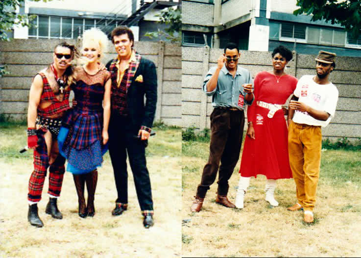 Horizon Radio Showstopper Promotions event Soul on a Summers Day event at King Georges Park Wandsworth London 1984 Artists appearing