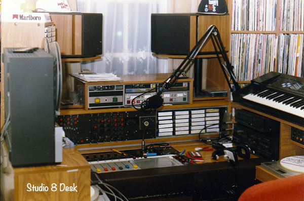 Horizon Radio London studio 8 desk