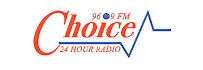 Logo for radio station Choice FM 